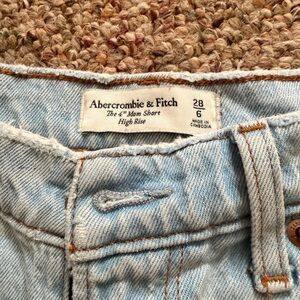 Abercrombie & Fitch High Rise Light Blue Jeans